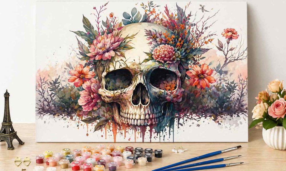 Skull Paint By Numbers